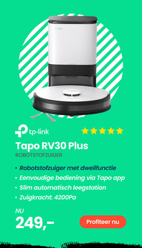 Aanbieding: TP-Link Tapo RV30 Plus