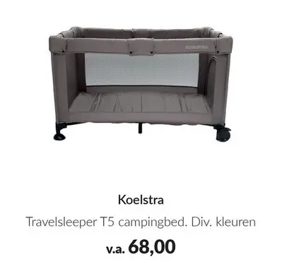 Aanbieding: Travelsleeper T5 campingbed