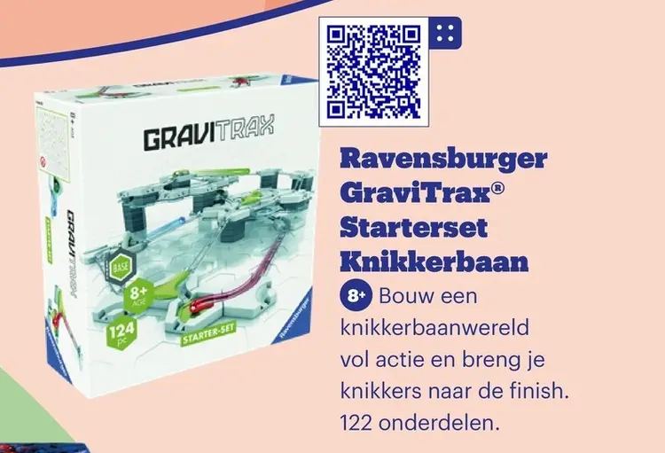 Promotie: Ravensburger GraviTrax® Starterset Knikkerbaa