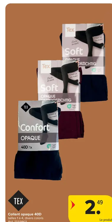 Offre: Collant opaque 40D