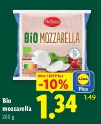 Aanbieding: Bio mozzarella