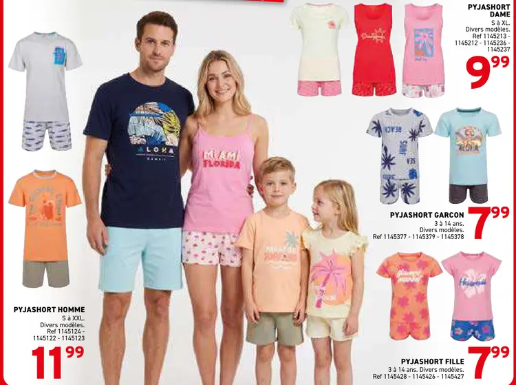 Offre: Pyjashort homme