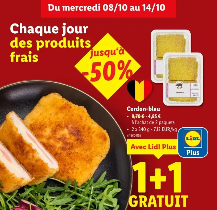 Offre: Cordon-bleu