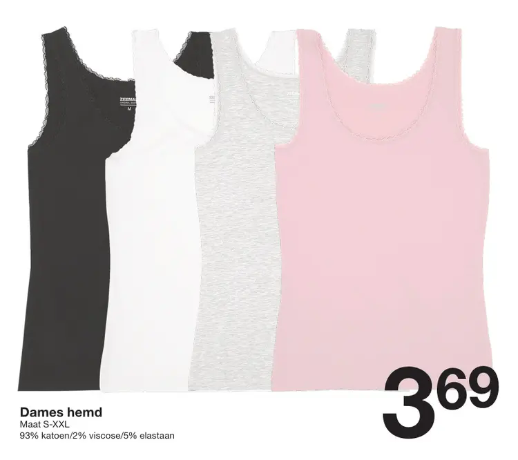 Aanbieding: Dames hemd