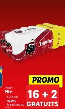 Offre: JUPILER Pils