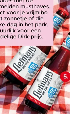 Aanbieding: Liefmans ON THE ROCKS FRUITESSE 0.0