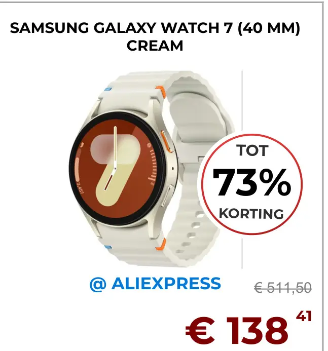 Aanbieding: Samsung galaxy watch 7