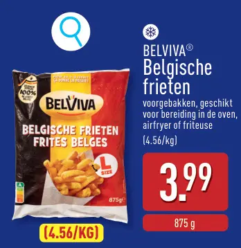 Promotie: Belgische frieten