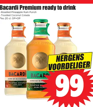 Aanbieding: Bacardi Premium ready to drink