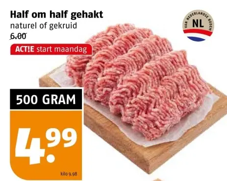 Aanbieding: Half om half gehakt