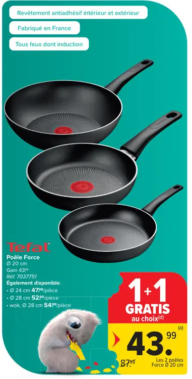 Offre: Poêle Force