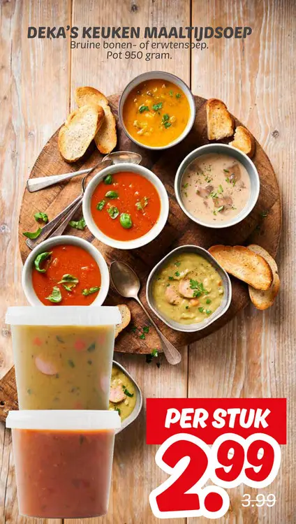 Aanbieding: Maaltijdsoep