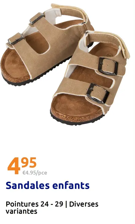 Offre: Sandales enfants