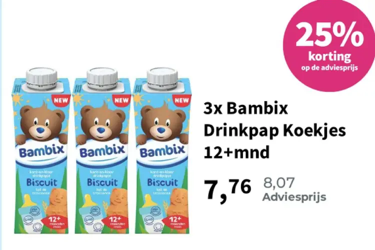 Aanbieding: Drinkpap Koekjes