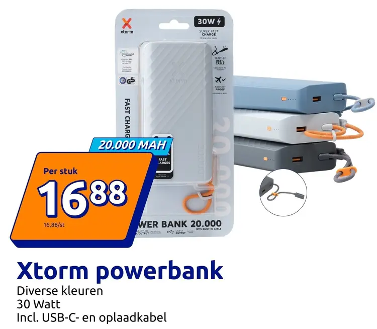 Promotie: Xtorm powerbank