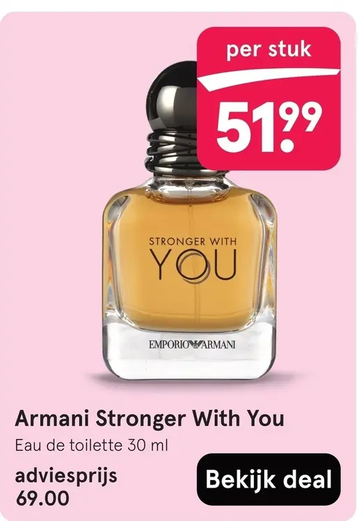 Aanbieding: Armani Stronger With You