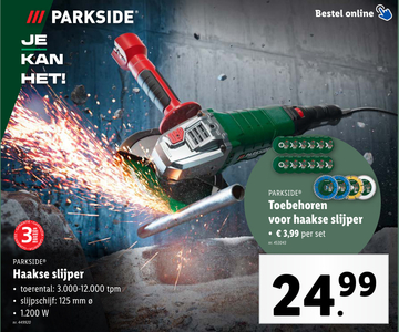 Aanbieding: Haakse slijper