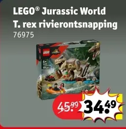 Aanbieding: T. rex rivierontsnapping