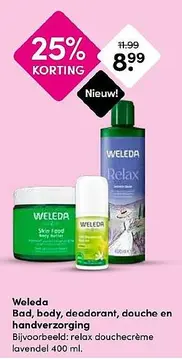 Aanbieding: Bad, body, deodorant, douche en handverzorging