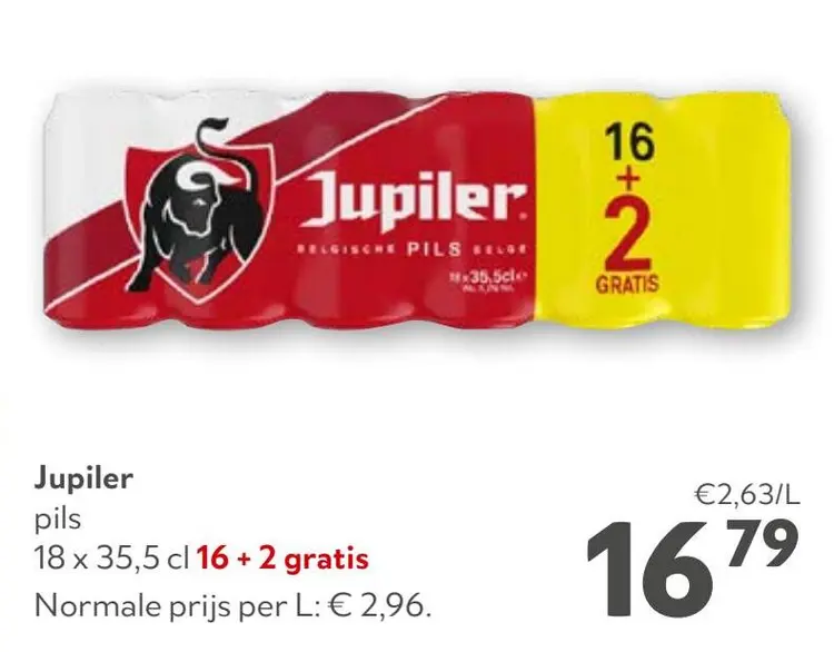 Aanbieding: Jupiler pils