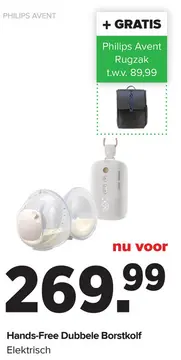 Aanbieding: Hands-Free Dubbele Borstkolf