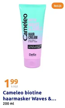 Aanbieding: Cameleo biotine haarmasker Waves & Curls