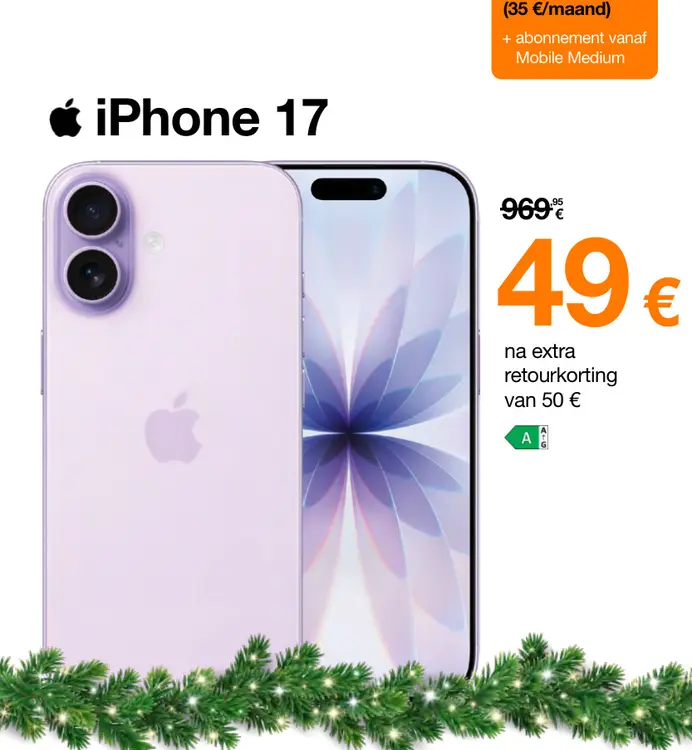 Promotie: iPhone 17