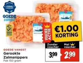 Aanbieding: Gerookte Zalmsnippers