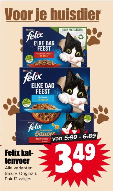 Aanbieding: Kattenvoer