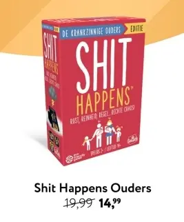 Aanbieding: Shit Happens Ouders