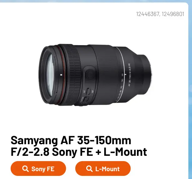Aanbieding: AF 35-150mm F/2-2.8
