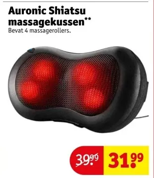 Aanbieding: Shiatsu massagekussen