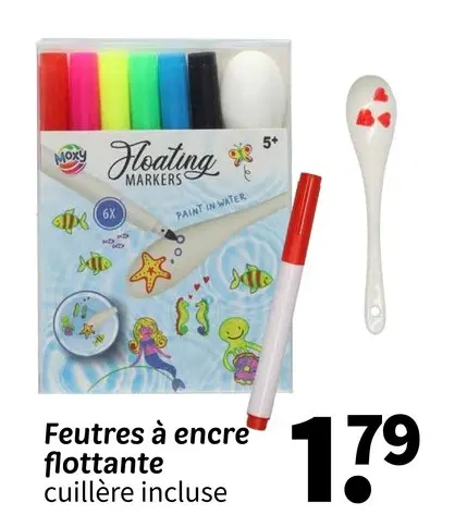 Offre: Feutres à encre flottante