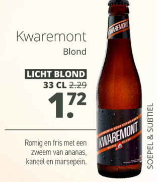 Aanbieding: Kwaremont Blond