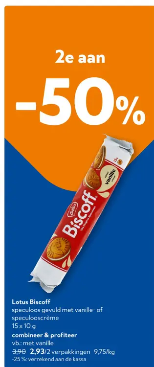 Promotie: Lotus Biscoff