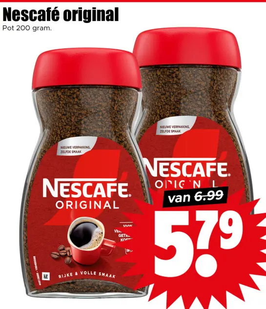 Aanbieding: Nescafé original