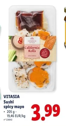 Offre: Sushi California Rolls