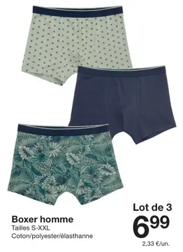 Offre: Boxer homme
