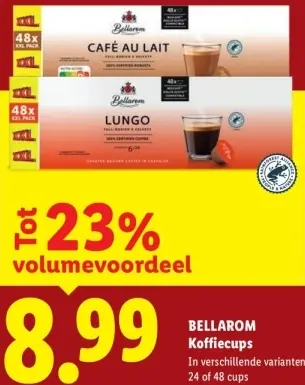 Aanbieding: Bellarom Koffiecups