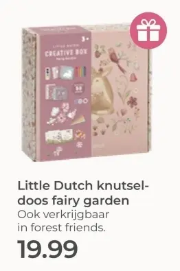 Aanbieding: Little Dutch knutseldoos fairy garden