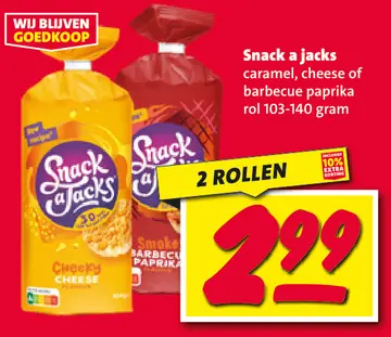 Aanbieding: Snack a jacks