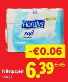 Aanbieding: Toiletpapier