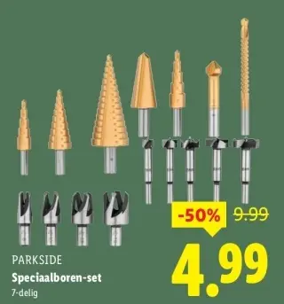 Aanbieding: PARKSIDE Speciaal-boren-set