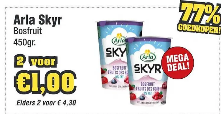 Aanbieding: Skyr Bosfruit