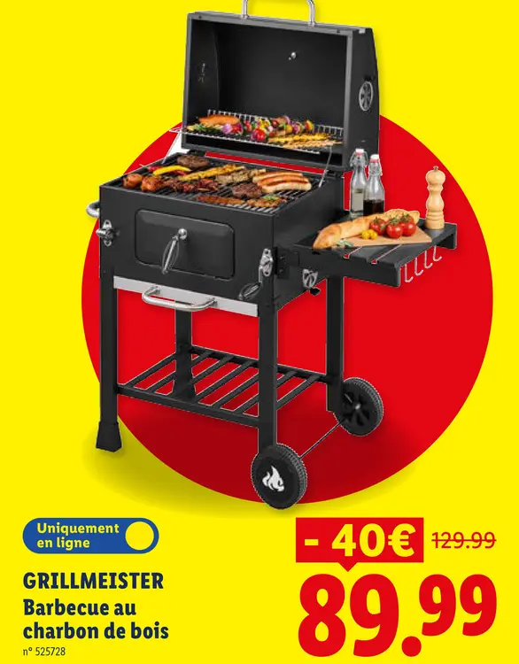 Offre: Barbecue au charbon de bois