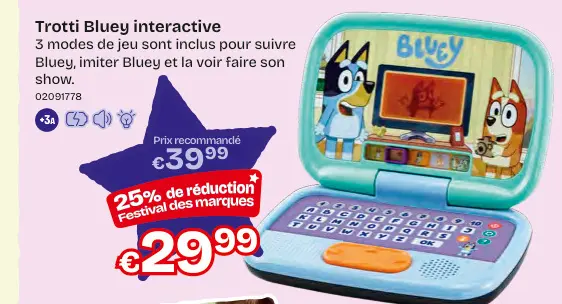 Offre: Trotti Bluey interactive