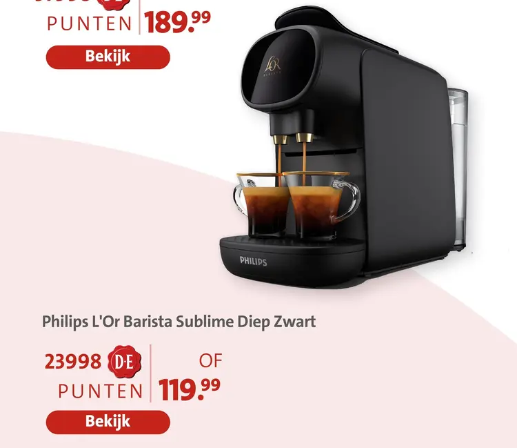 Aanbieding: L'Or Barista Sublime Diep Zwart