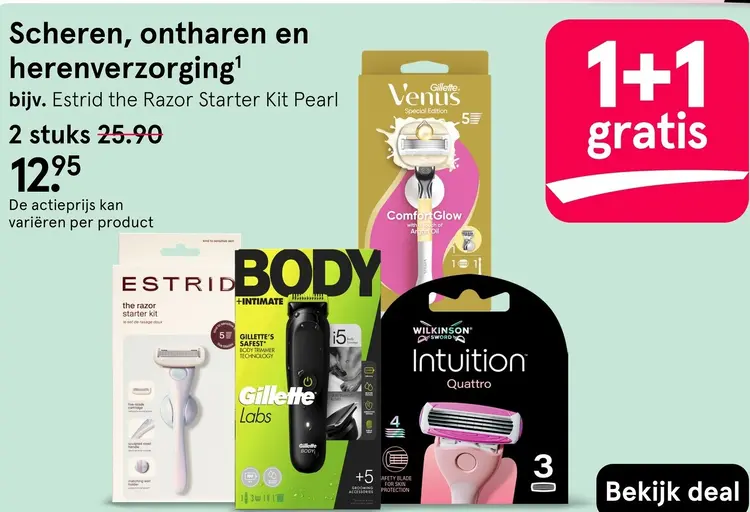 Aanbieding: Scheren, ontharen en herenverzorging