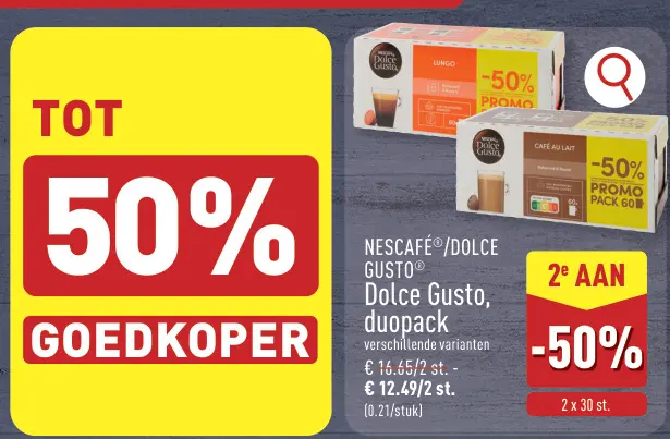 Promotie: Dolce Gusto