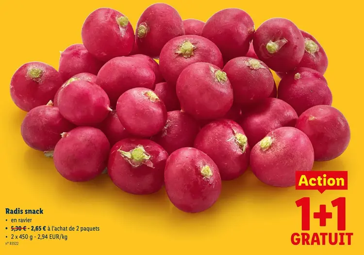 Offre: Radis snack